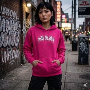 TOFU Pink Hoodie
